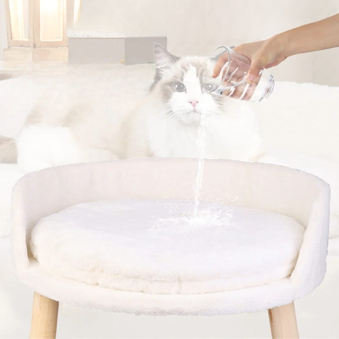 Round Pet Bed Cushion For Cats Small Pets