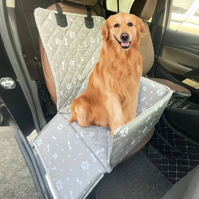 Pet Car Back Seat Dog Carrier