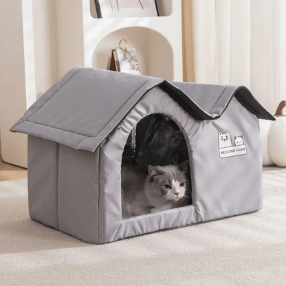 Cat House Indoor Outdoor Use Waterproof - Pupporia