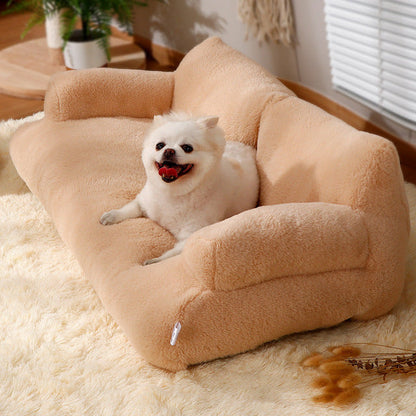 Pet Plush Couch for Cats and Dogs