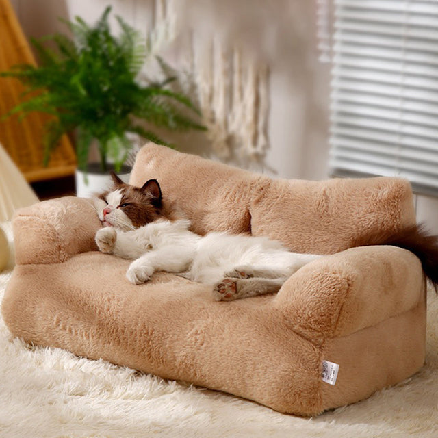 Pet Plush Couch for Cats and Dogs
