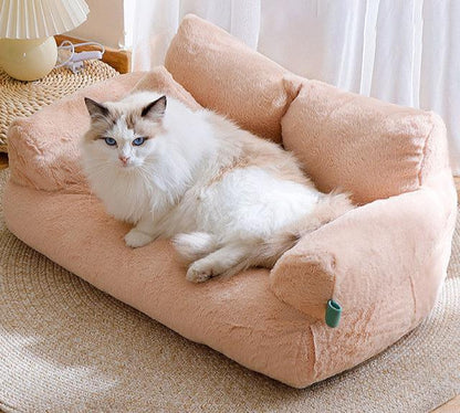 Pet Plush Couch for Cats and Dogs