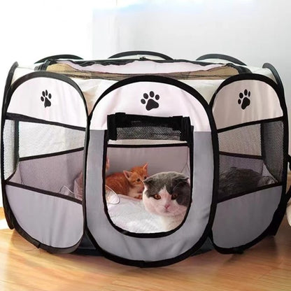 Portable Pet Playpen for Dogs and Cats