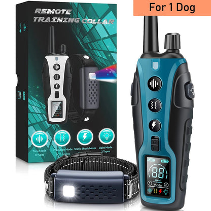 Waterproof Dog Training Collar Remote Long Range