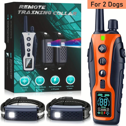 Waterproof Dog Training Collar Remote Long Range