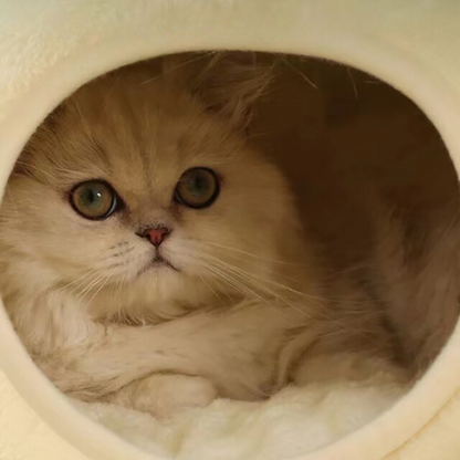 Pet Hideaway Bed House Plush
