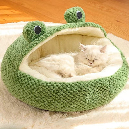 Pet Half Moon Bed Plush