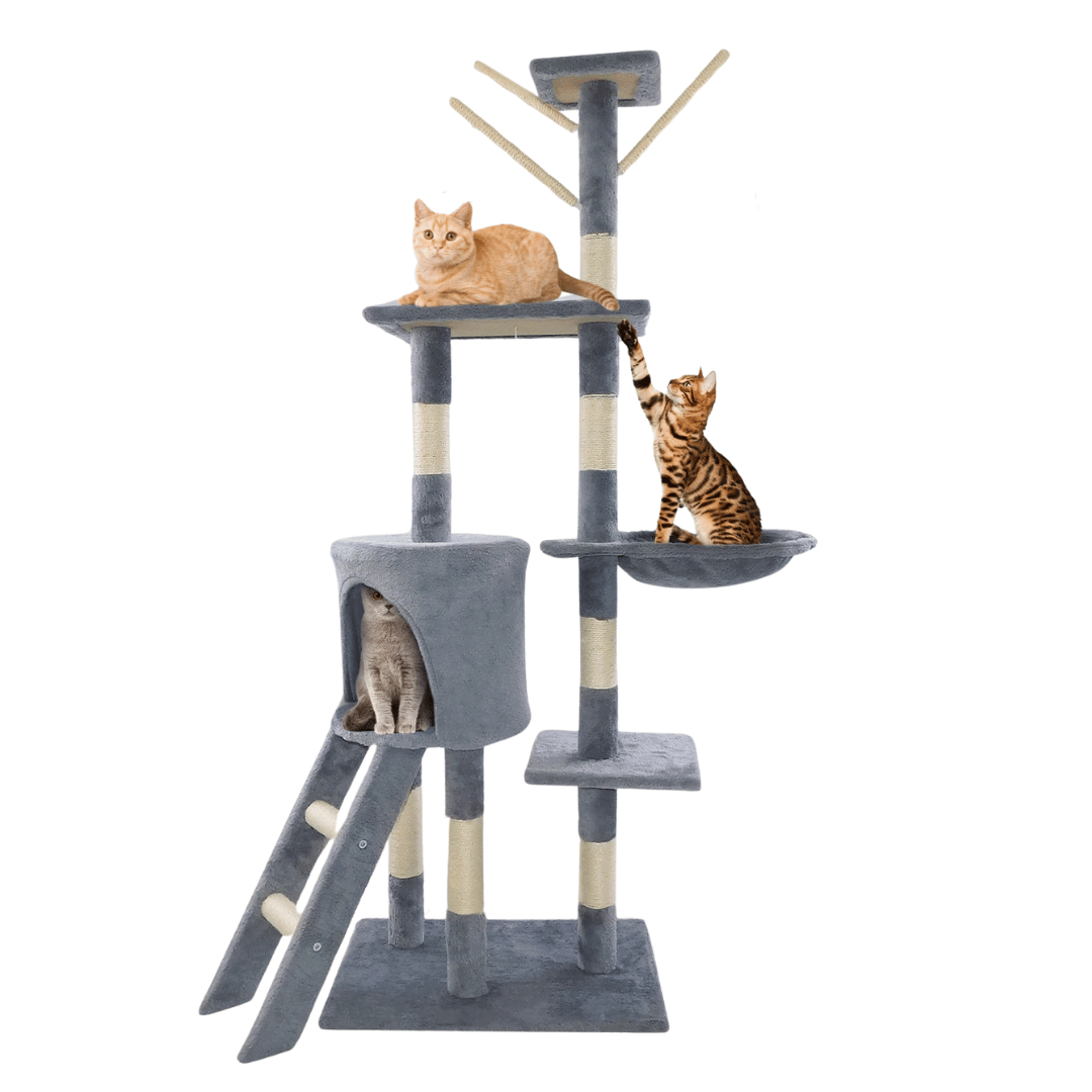 Cat Condo Soft Bed Perches Scratcher - Pupporia