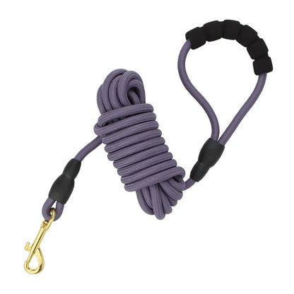 Long Dog Leash Soft Grip Handle - Pupporia