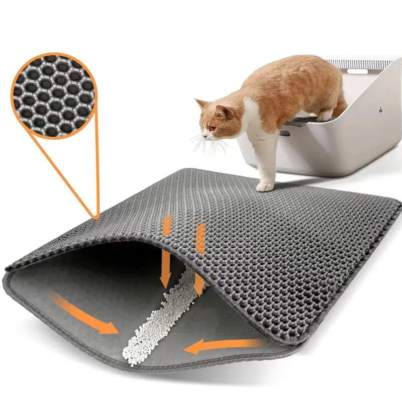 Cat Litter Mat Waterproof Easy Clean