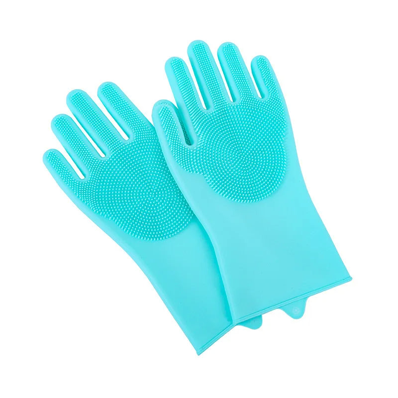 Pet Grooming Gloves Waterproof Easy Bathing