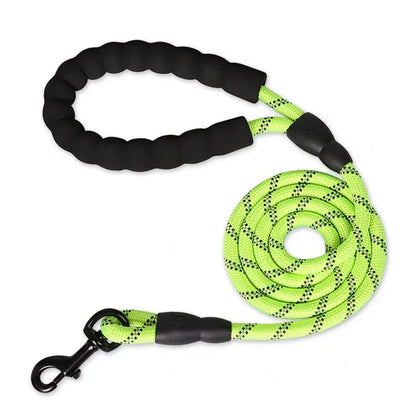 Durable Pet Leash Padded Grip Hi-Vis Rope