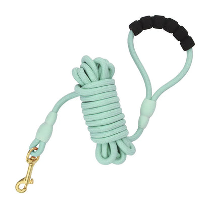 Long Dog Leash Soft Grip Handle
