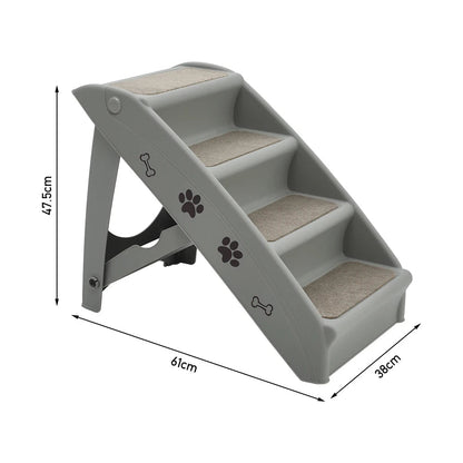 Pet Stairs Collapsible Compact for Small Dogs Cats
