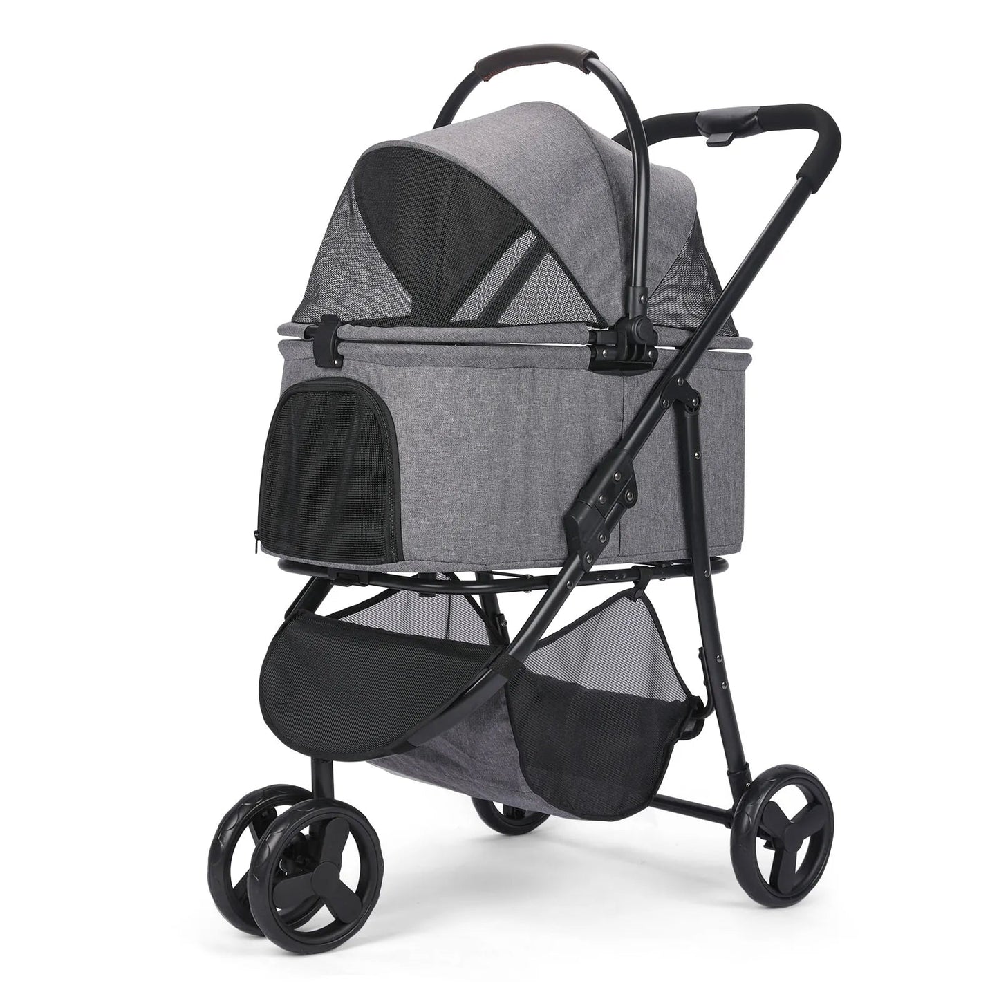 Pet Stroller Removable Carrier Bag Foldable - Pupporia
