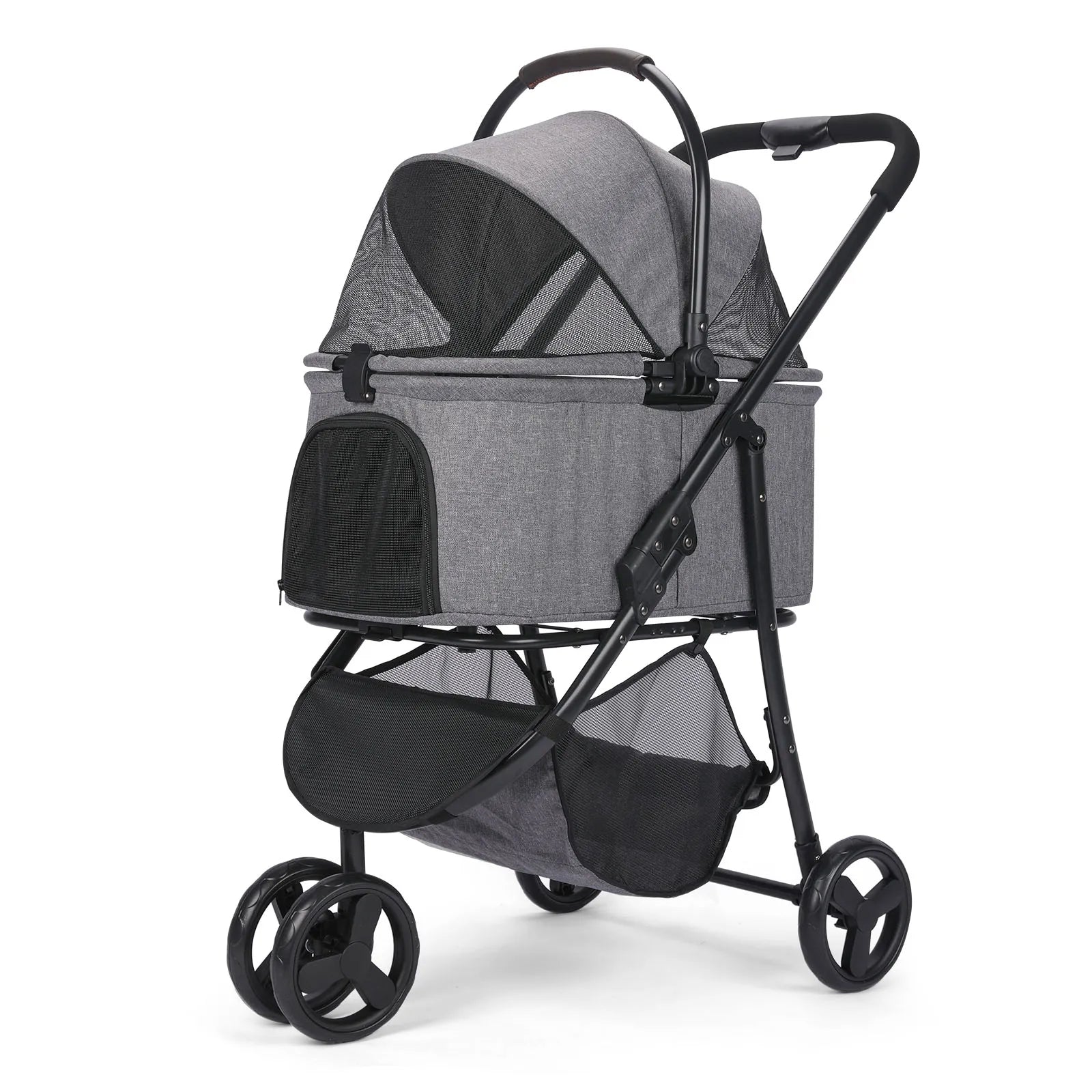 Pet Stroller Removable Carrier Bag Foldable - Pupporia