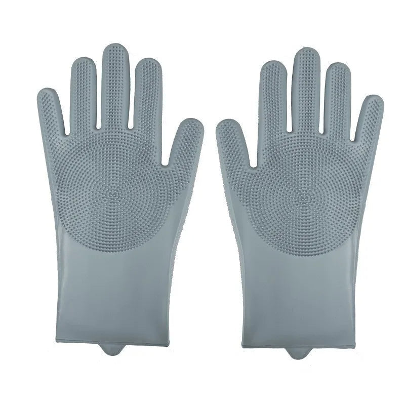 Pet Grooming Gloves Waterproof Easy Bathing