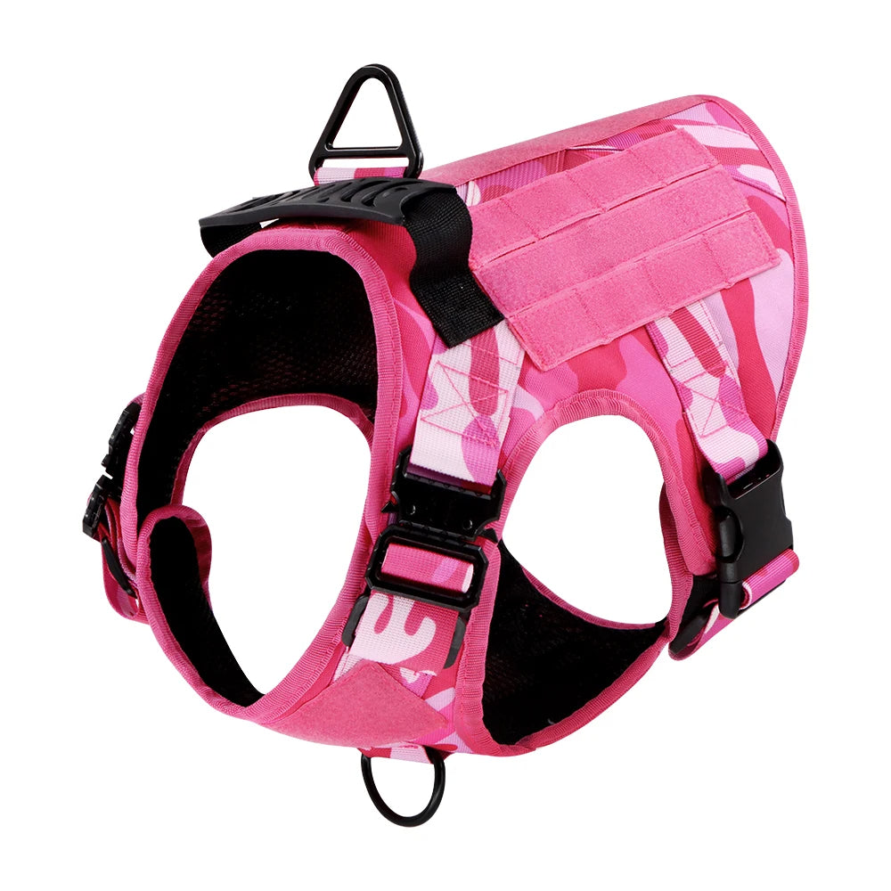 Camo Dog Harness Vest Outdoor - Pupporia