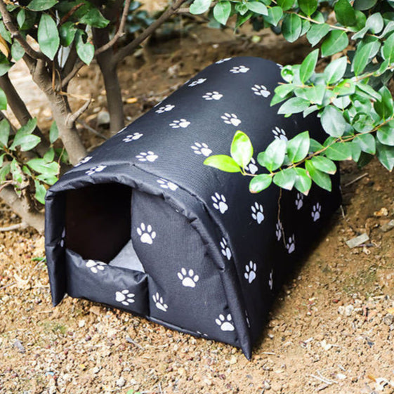 Insulated Waterproof Cat House Winter Shelter - Pupporia