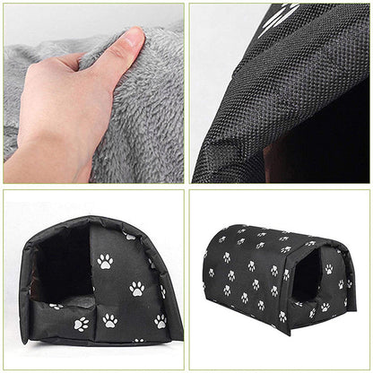 Insulated Waterproof Cat House Winter Shelter