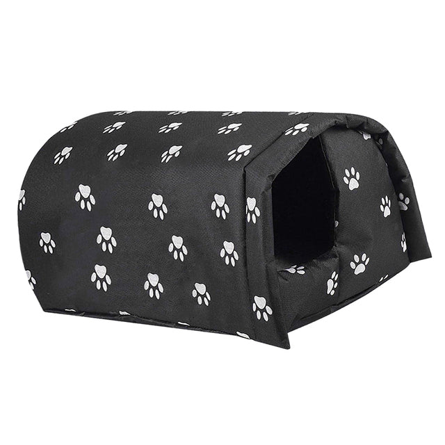 Insulated Waterproof Cat House Winter Shelter