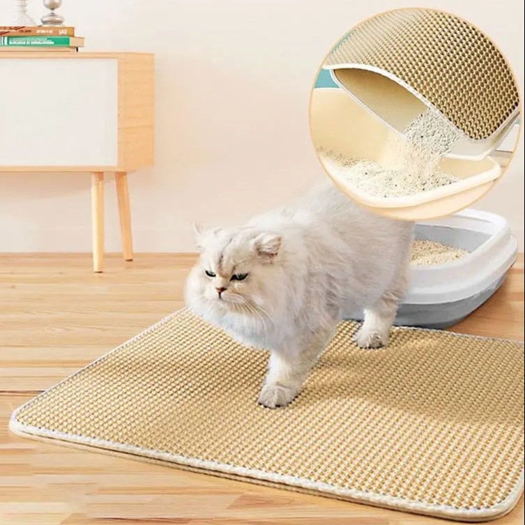 Cat Litter Mat Waterproof Easy Clean