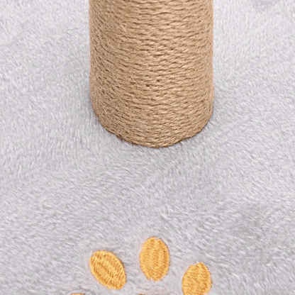Grey Cat Scratcher Tower