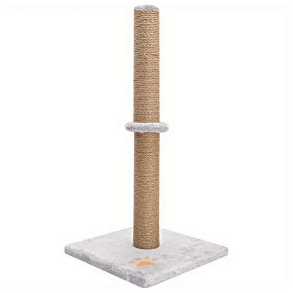 Grey Cat Scratcher Tower