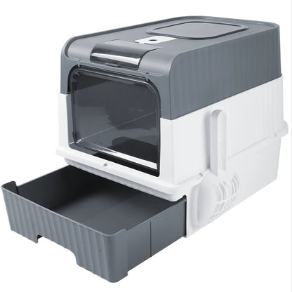 Hidden Cat Litter Box Easy Clean Tray - Pupporia