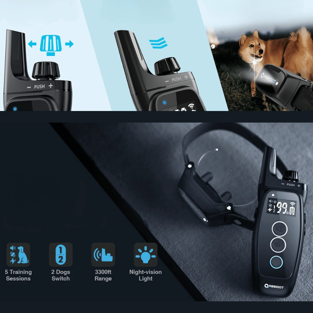 Long Distance Dog Training Collar Remote