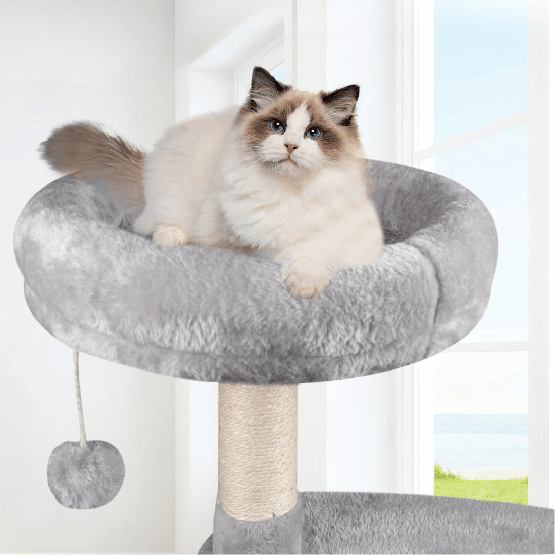 Cat Tower Soft Condo Scratching Post