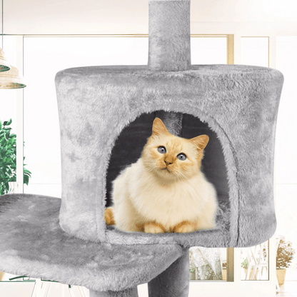 Cat Tower Soft Condo Scratching Post