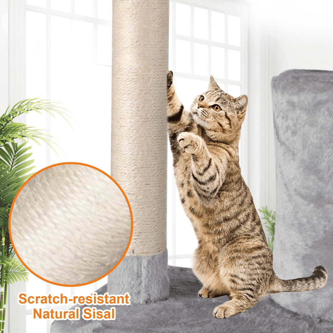 Cat Tower Soft Condo Scratching Post