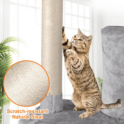 Cat Tower Soft Condo Scratching Post