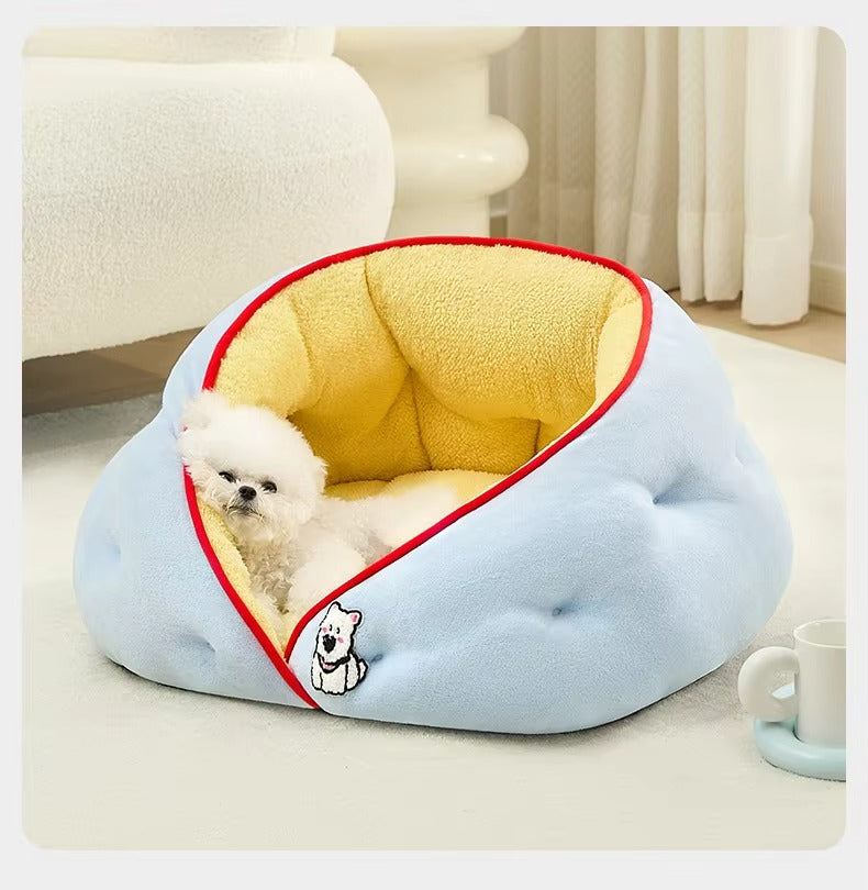 Cat Bed Plush Cozy