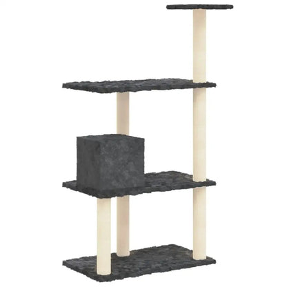 Tall Cat Tower Soft Hideaway Scratch Pads
