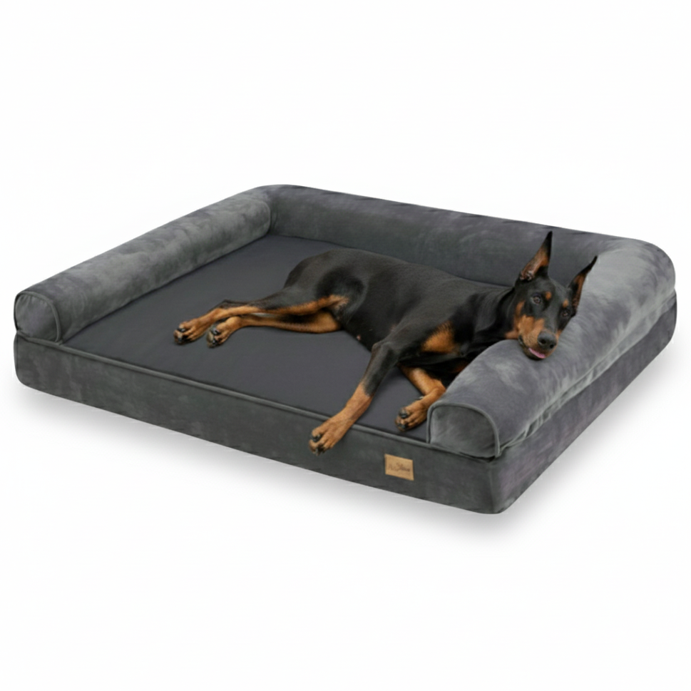 Plush Dog Bed Waterproof Pet Mattress Large - Pupporia
