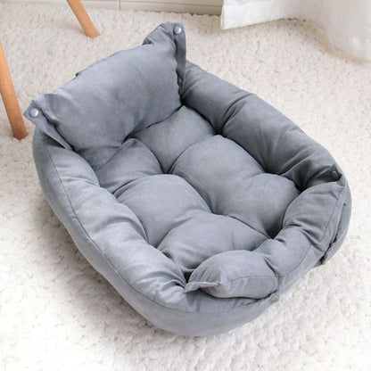 PawLounge™ – Luxury 3-in-1 Convertible Dog Bed Sofa