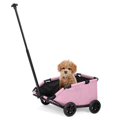 Portable Folding Pet Stroller Cart
