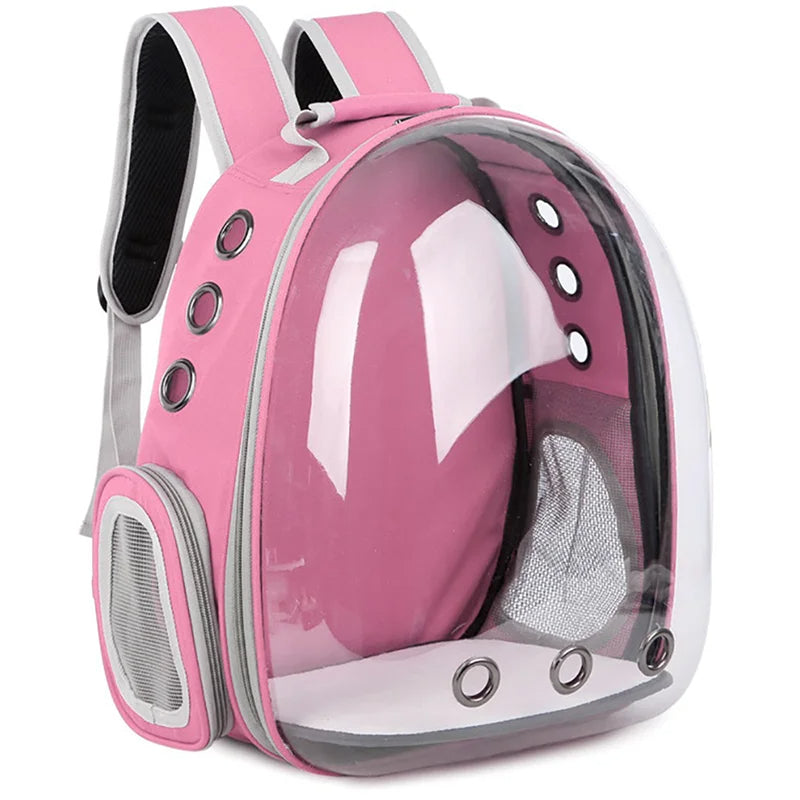 Pet Carrier Backpack Breathable Clear Window