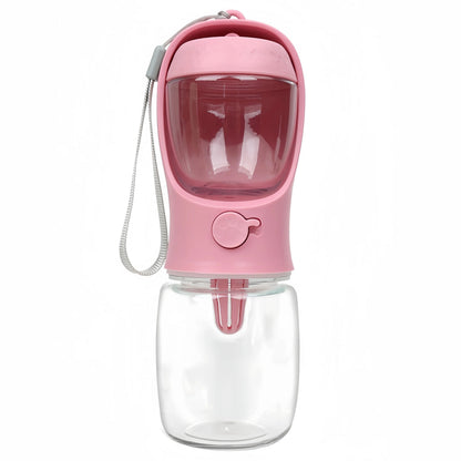 Portable Dog Water Bottle Food Container