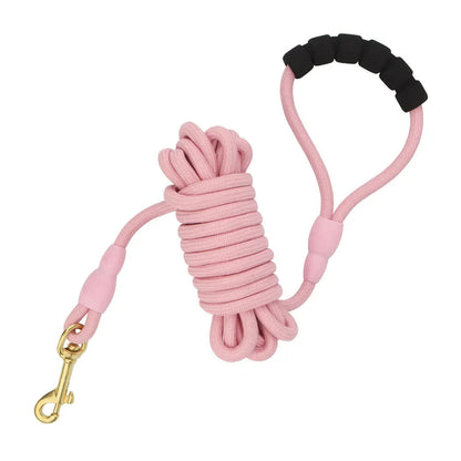 Long Dog Leash Soft Grip Handle