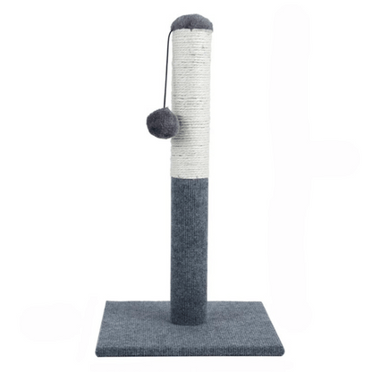 Kitty Scratcher Post with Dangling Toy