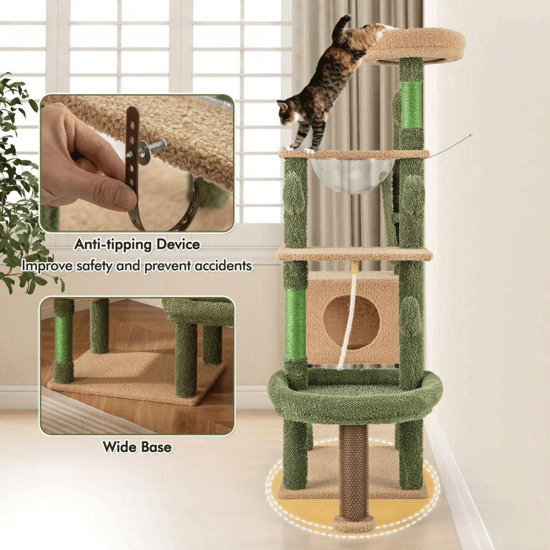 Cat Tower Condo Bed Perches