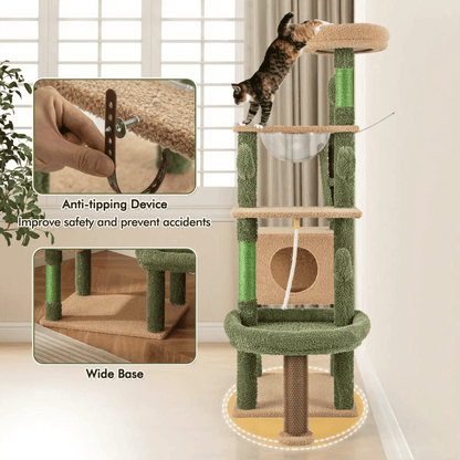 Cat Tower Condo Bed Perches