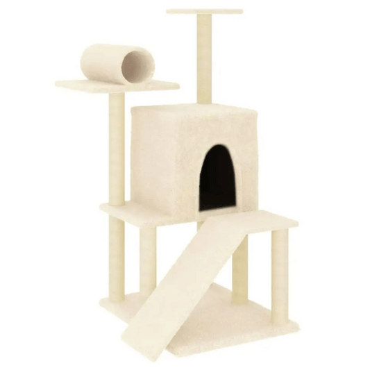 Cat Tower Bed with Perches Scratch Pads - Pupporia