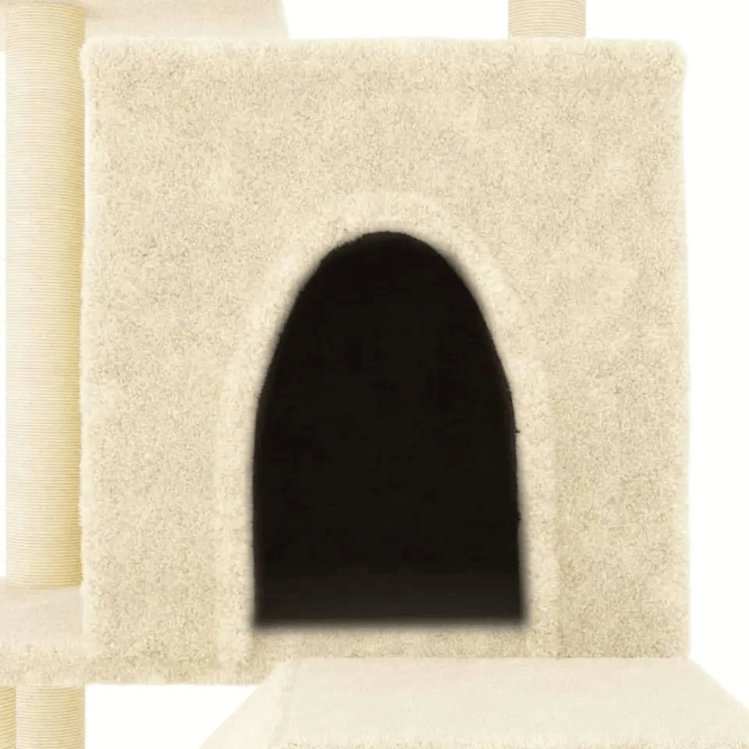 Cat Tower Bed with Perches Scratch Pads