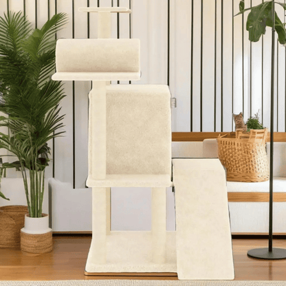 Cat Tower Bed with Perches Scratch Pads