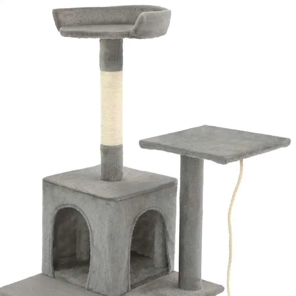 Cat Climbing Tower Hideaway Ladder