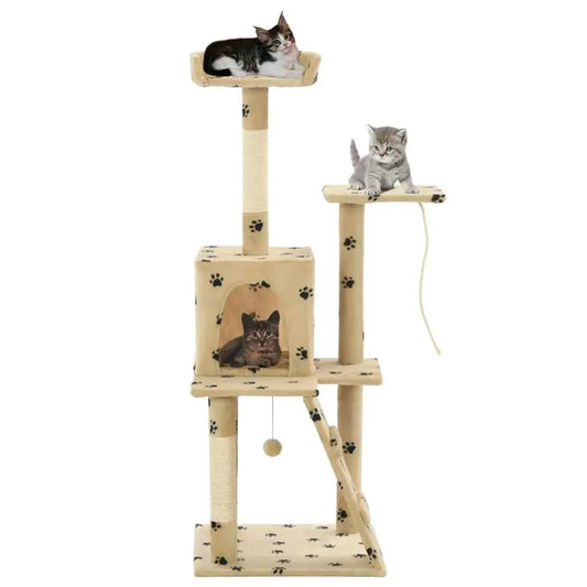 Cat Tower Hideaway Multiple Perches - Pupporia